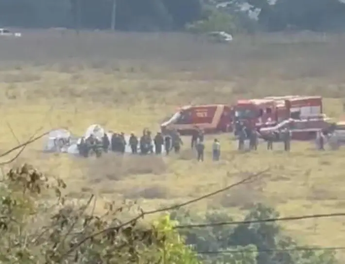 Avião cai em São José do Rio Preto e mata aluno e piloto durante voo de instrução