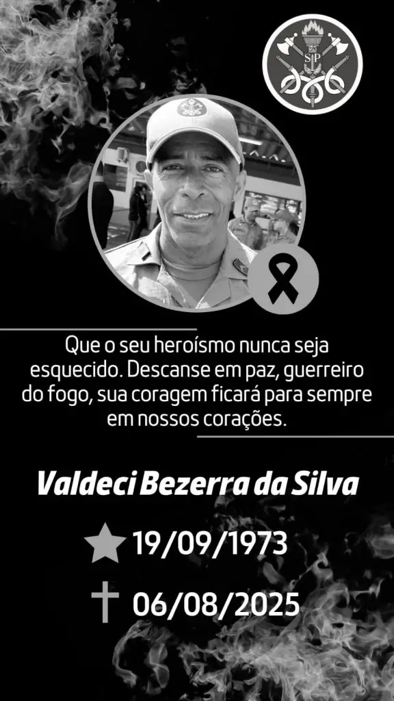 Bombeiro morre em resgate no Educamais de Jacareí