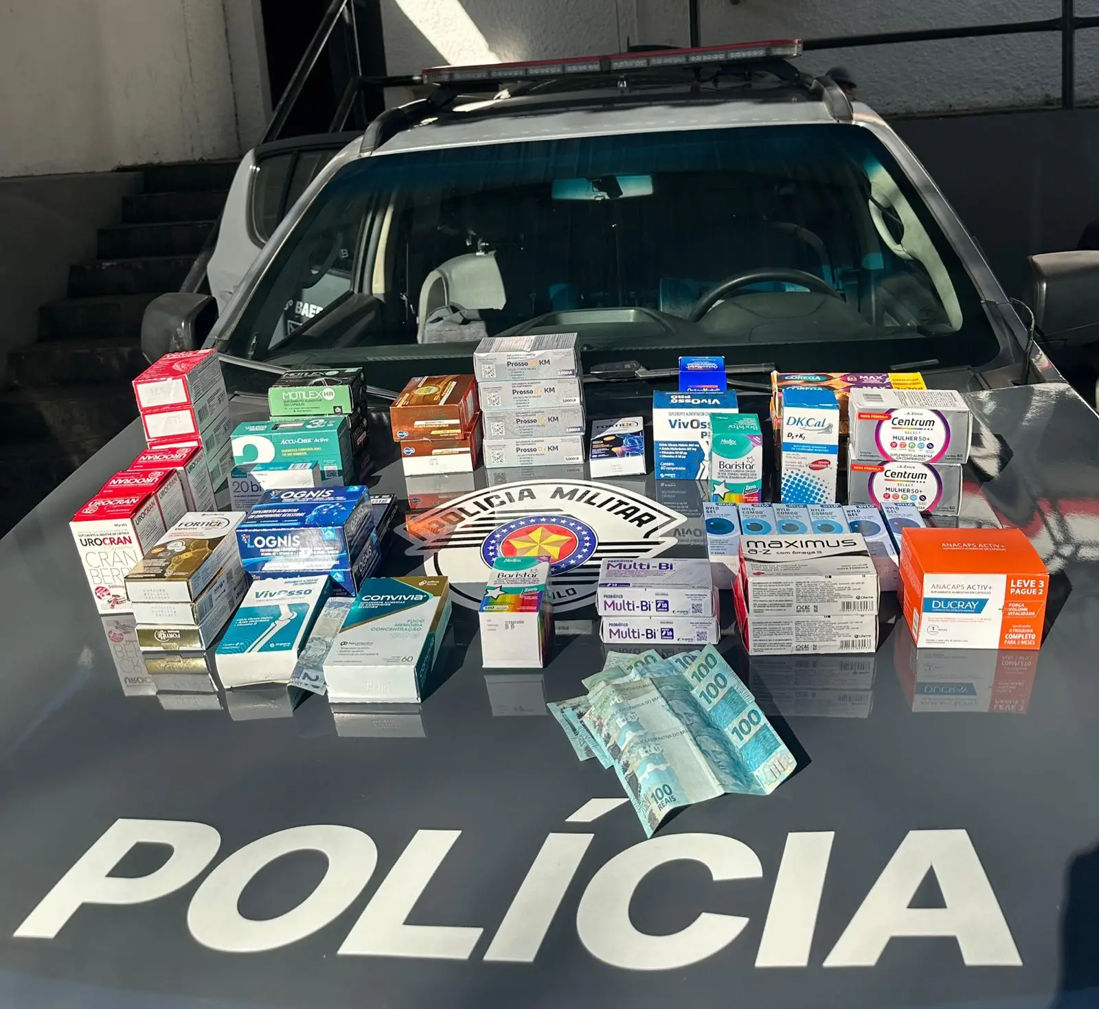 Estrangeiras furtam mais de R$ 9mil em produtos de farmácia em São José dos Campos 