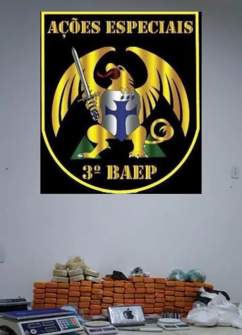 Membro do PCC é preso com mais de 80kg de drogas em Taubaté
