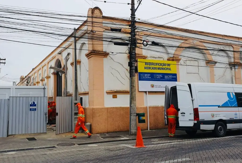 Obra milionária do Mercadão de São José dos Campos é retomada pela prefeitura