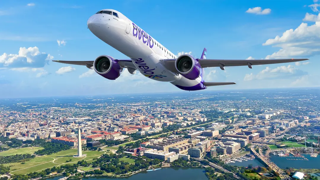 Avelo encomenda Embraer E195-E2 em pedido de US$ 4,4 bi, marcando estreia da aeronave nos EUA e expansão da malha aérea.