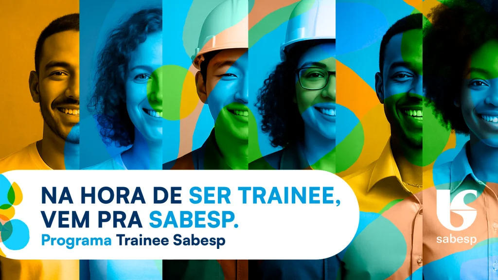 Sabesp lança a 1ª edição do Programa de Trainee direcionado a estudantes de todo o Brasil