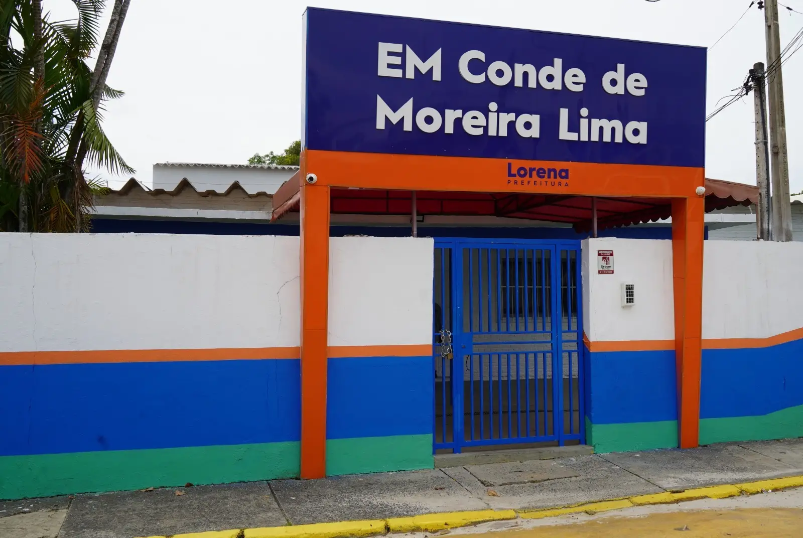 Escola Conde de Moreira Lima é reinaugurada em Lorena