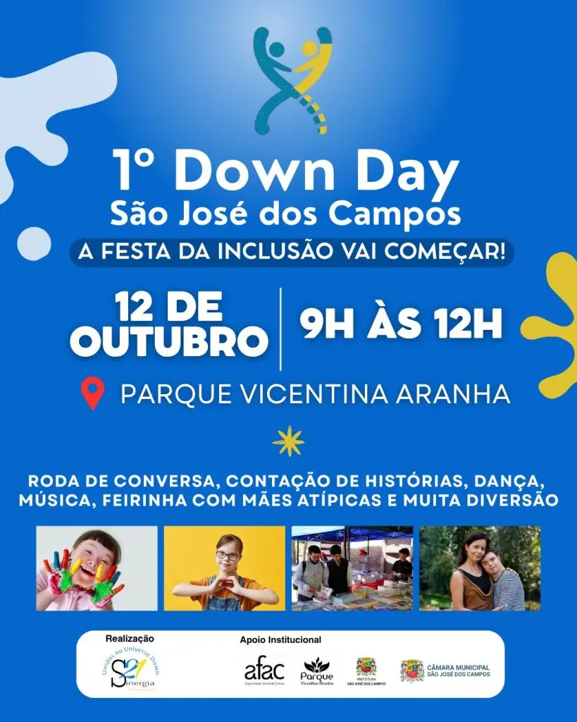 Síndrome de Down SJC debate sobre desenvolvimento no Vicentina Aranha