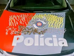 Meio quilo de drogas apreendido e traficante preso na zona norte!