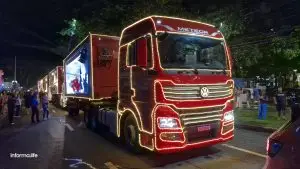 Carreata da Coca-Cola percorre ruas de São José dos Campos