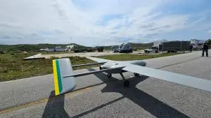 Drone Albatroz Vortex realiza primeiro voo com turbina a jato brasileira