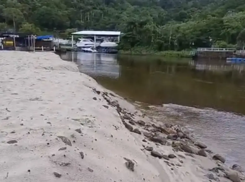Cabo da PM desaparece após ir à foz do Rio Una em São Sebastião