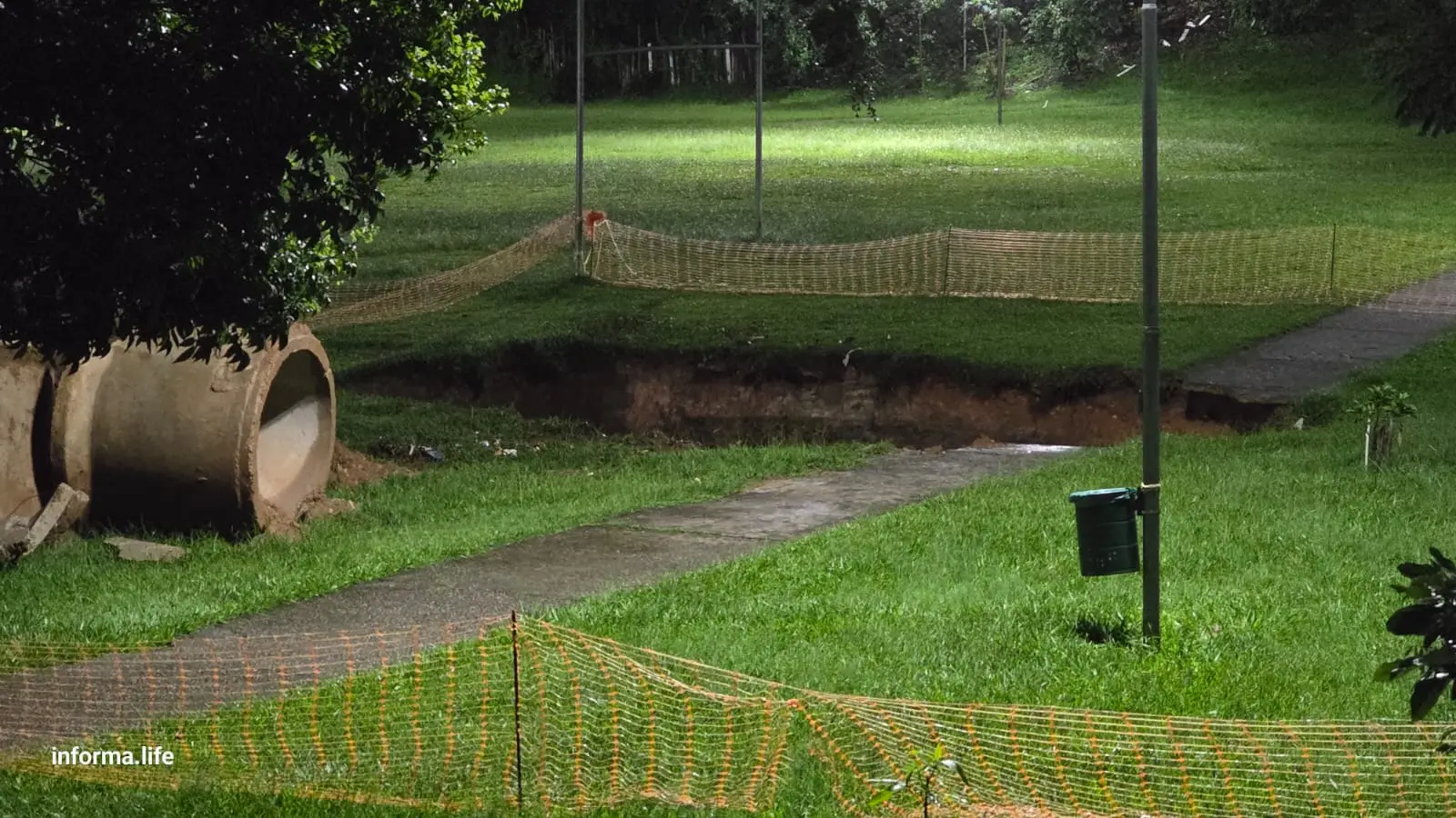Cratera João do Pulo terá obra iniciada pela Urbam após rompimento de galeria em São José dos Campos