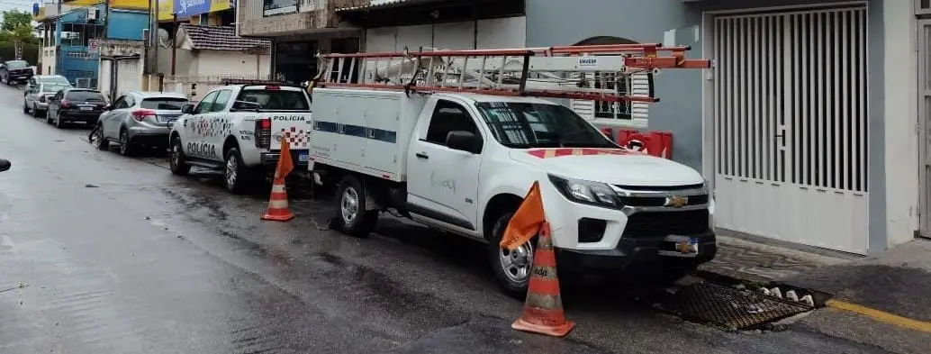 Operação da Polícia com apoio da EDP flagra furto de energia em hotel no bairro Santa Rita, em Aparecida