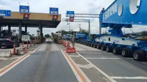 Supercarga na Via Dutra provoca 3 km de congestionamento no Vale do Paraíba nesta segunda-feira