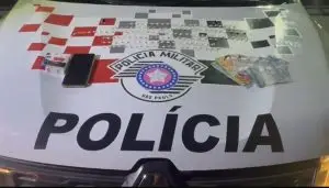 Polícia Militar prendeu suspeito por tráfico de drogas no bairro Campo dos Alemães