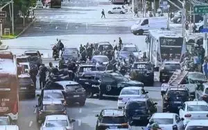 Cena de filme em plena Faria Lima: Tiroteio deixa um morto e cinco baleados após perseguição policial em São Paulo