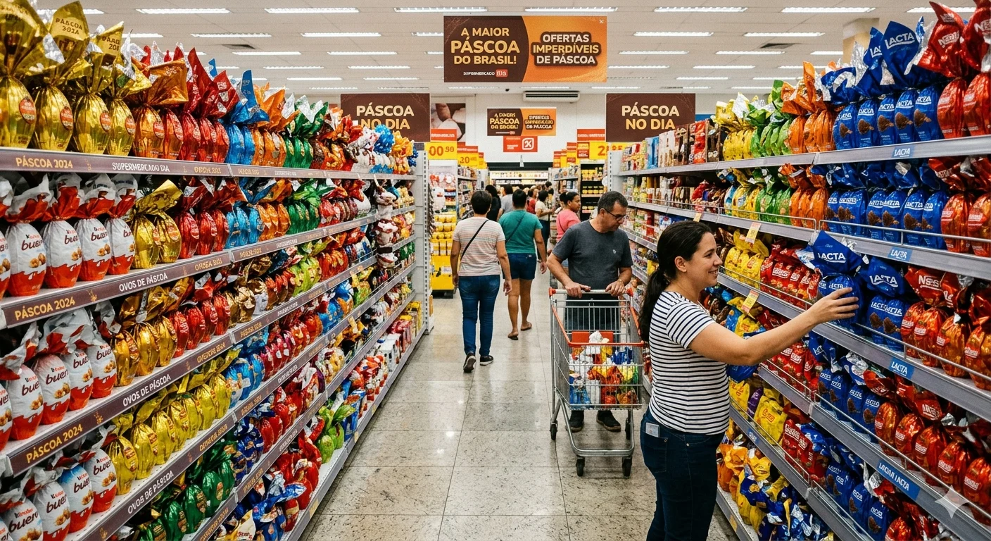 Crescimento da procura por chocolates artesanais impulsiona pequenos negócios na Páscoa de 2026.