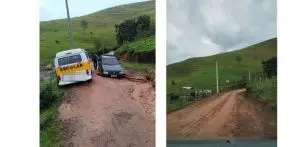 Estrada da Bocaina, em Cunha, foi recuperada após chuvas e acesso à escola foi restabelecido