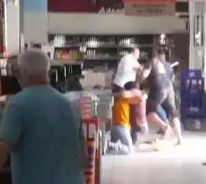 Agressão ocorreu dentro de estabelecimento comercial na Avenida Antônio Haddad, em Lorena
