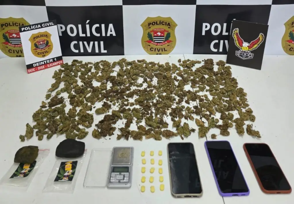 Polícia Civil, tráfico de drogas, São José dos Campos, DISE