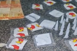 Cocaína embalada com imagem do Pica-Pau é apreendida em Caçapava!