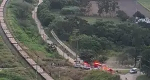 Mulher de 50 anos morre após ser atropelada por trem em São José dos Campos