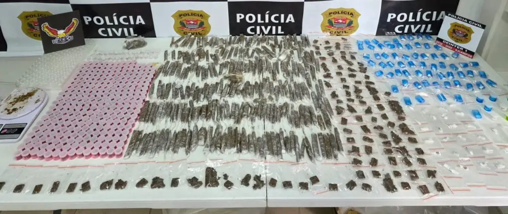 Maconha gourmet apreendida e homem preso em operação contra o tráfico na zona leste de São José dos Campos