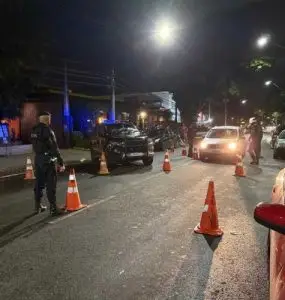 Oito pessoas são presas durante operação de segurança no feriado em SJC