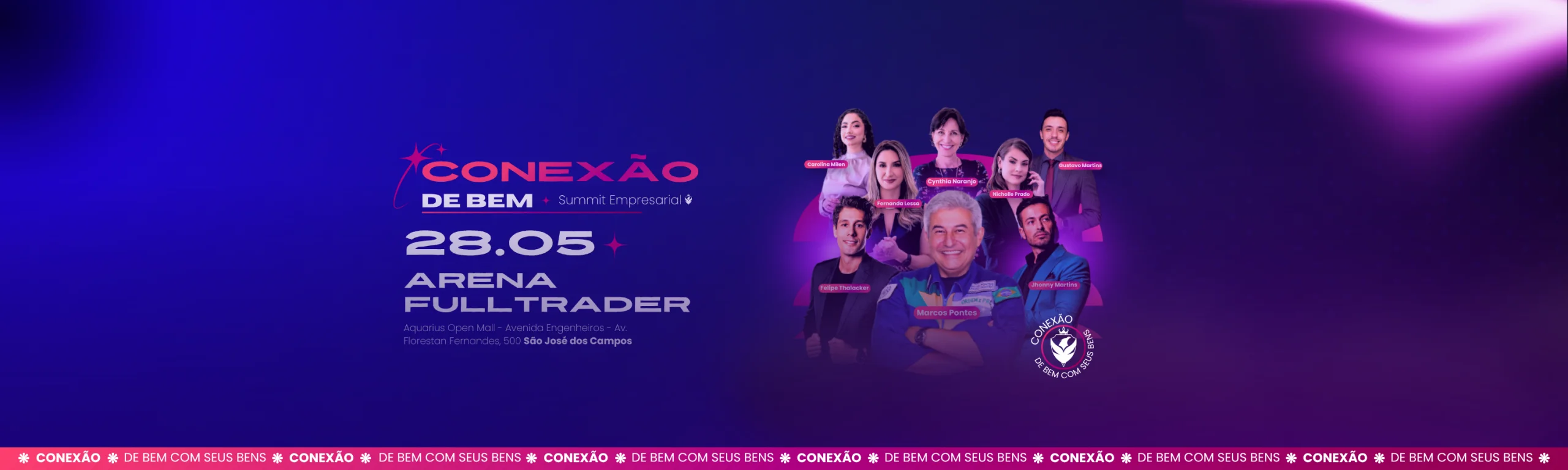 Marcos Pontes participa de summit empresarial em São José dos Campos