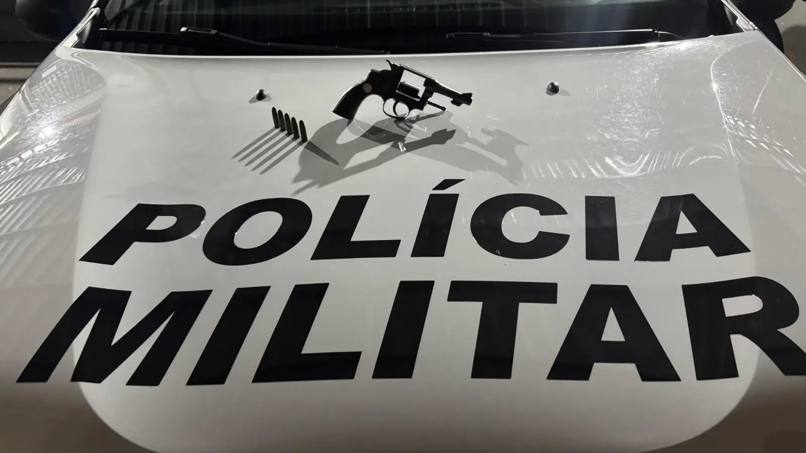 Polícia Militar apreende revólver após denúncia de violência doméstica no Urbanova