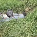 Homem foi preso pela PRF após capotamento na Dutra com a filha de 7 anos no veículo