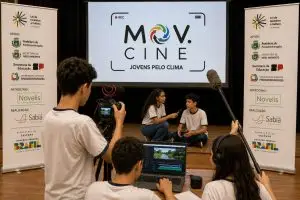 Projeto Mov.Cine utilizará o audiovisual para conscientizar jovens sobre questões ambientais em Pinda