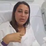 “Fiquem com Deus. Estou melhorando. Estou com muita dor no corpo e na garganta. Fiquem com Deus, obrigado pelas orações”, disse Bruna