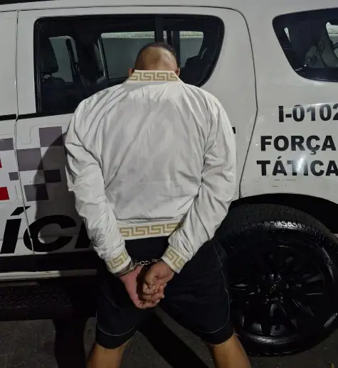 Força Tática captura foragido da Justiça procurado pela Interpol na zona leste de São José dos Campos
