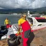 Corpo foi localizado durante operação que procura homem desaparecido após passeio de moto aquática em Ilhabela