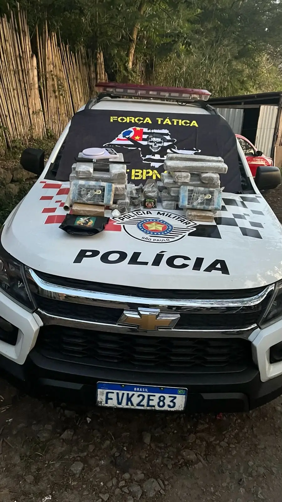 Polícia Militar apreendeu mais de 23 quilos de maconha e 260 gramas de haxixe