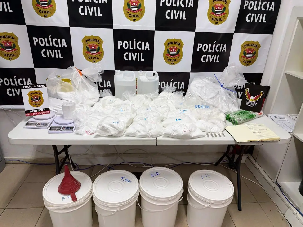 Apreensão de drogas em São José dos Campos