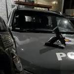 Homem foi preso pelo BAEP após ser flagrado com uma submetralhadora calibre 9 mm em Taubaté.