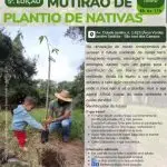 5ª Edição do Mutirão de Plantio neste sábado no Jardim Satélite!