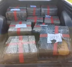 Carro com 200 kg de maconha se envolve em acidente na Via Dutra em Caçapava; motorista foge