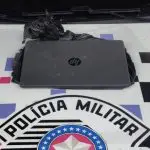 Criminoso é preso após roubo a comércio no Jardim Colinas; notebook é recuperado