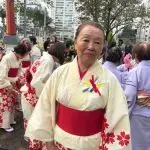 Dirce é nissei, o que significa ser a segunda geração de uma família de origem japonesa