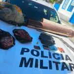 Polícia Ambiental em Arapeí apreende arma e carne de paca