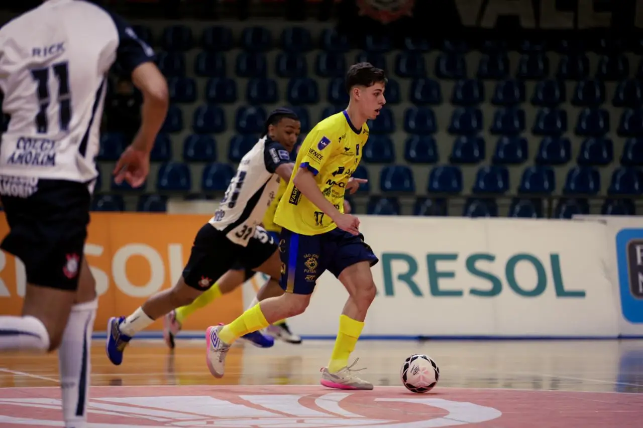 São José x Corinthians futsal termina empatado pela LNF