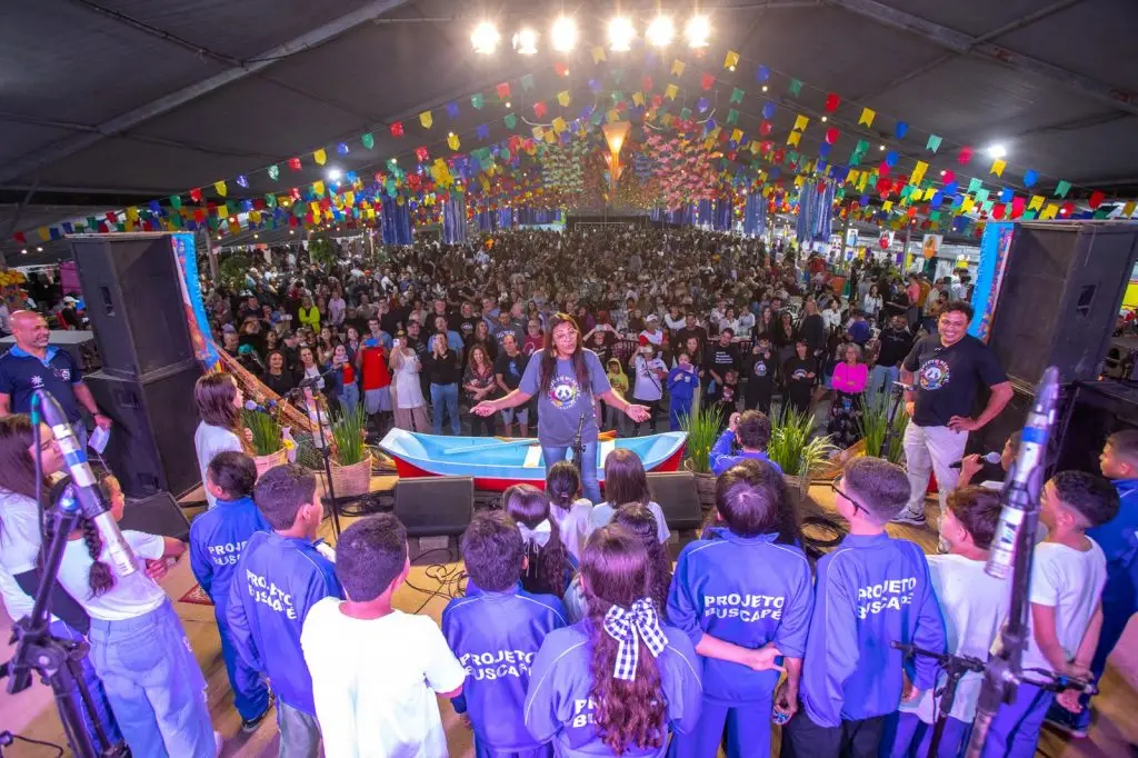 Arraial Gastronômico do Projeto Buscapé em São Sebastião