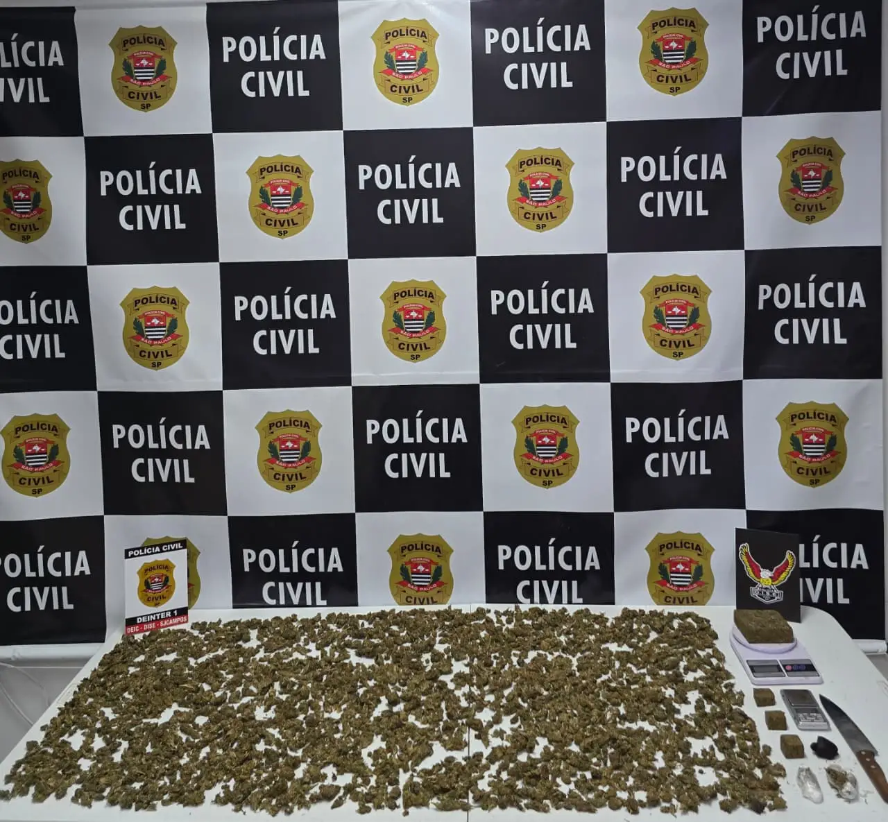 Operação Polícia Civil São José prende suspeito por tráfico