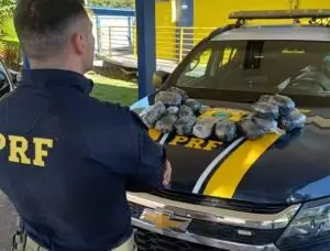 PRF encontra 21 kg de haxixe escondidos em portas de carro na Dutra; motorista é preso