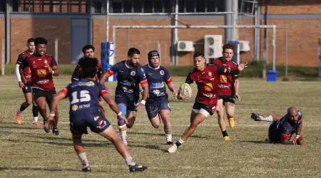 Fora de casa e de lavada, Jacareí Rugby vence Charrua e segue líder no Brasileiro