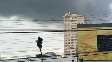 Calor ameniza em São José com máximas de 30°C e chance de chuva nesta quinta