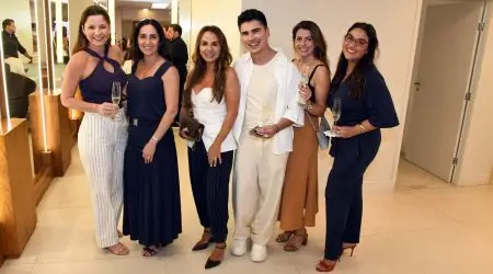 Higor Cioffi, Marina Feroldi, Fernanda Marcondes, Débora Vieira e Ana Fátima