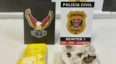 Denúncia anônima leva polícia a prender homem por tráfico