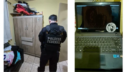 Operação da PF prende suspeito de crimes de abuso sexual infantil em Guaratinguetá